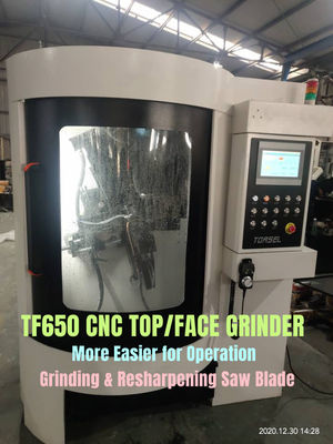 TFM650 CNC 원형 Tct 재촉을 위한 톱 블레이드 밀링 머신