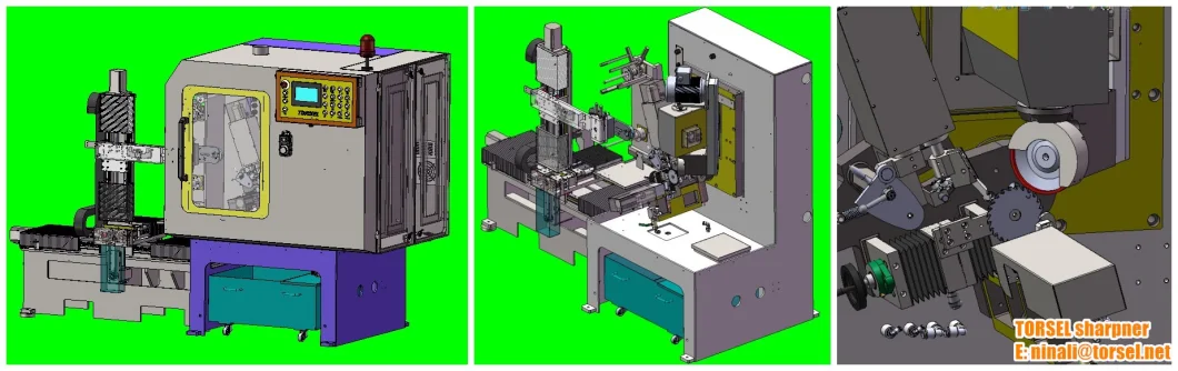 ATZ400 / ATZ500 CNC 함수 TCT 상단 원형 톱 블레이드 밀러와 로더 6
